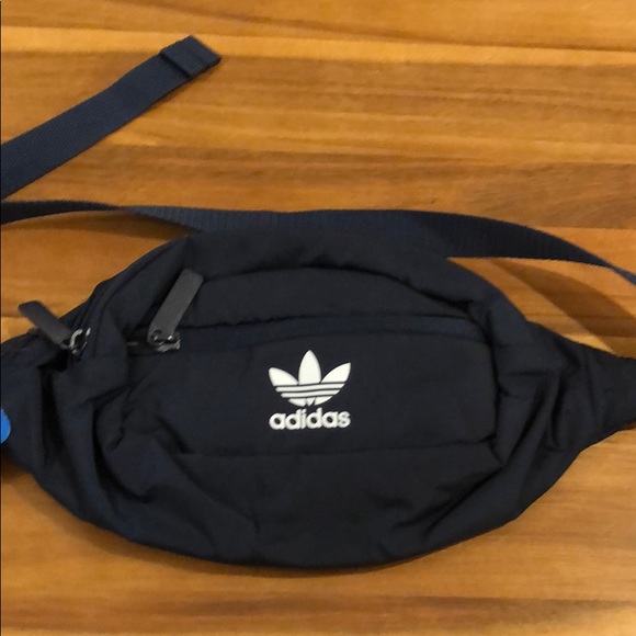 adidas waist bag navy